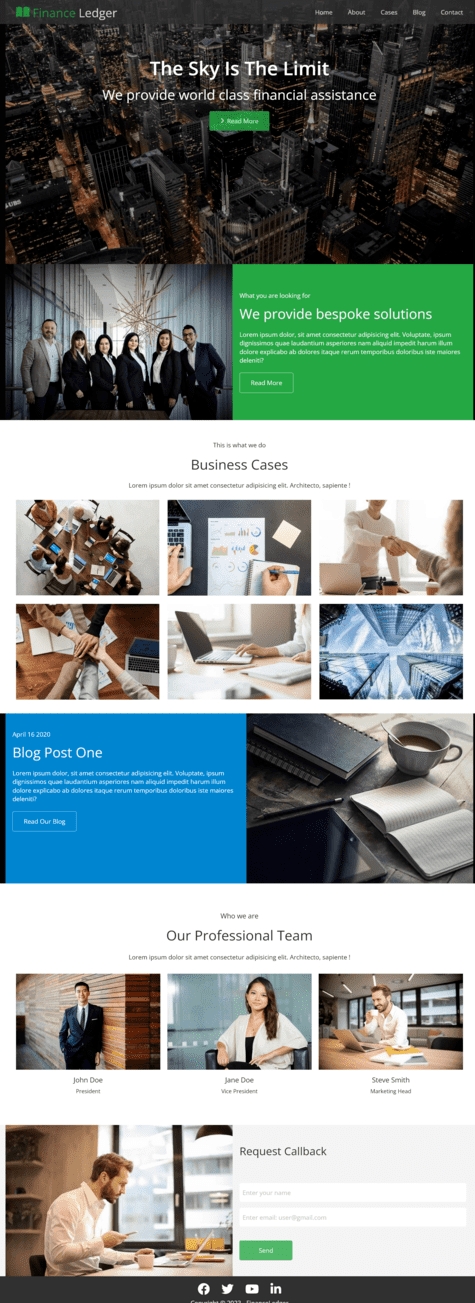 Finance Ledger